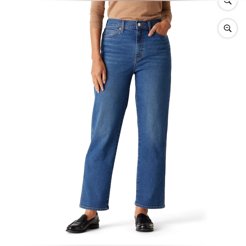 Levi Strauss Signature Vintage High Rise Straight Jeans